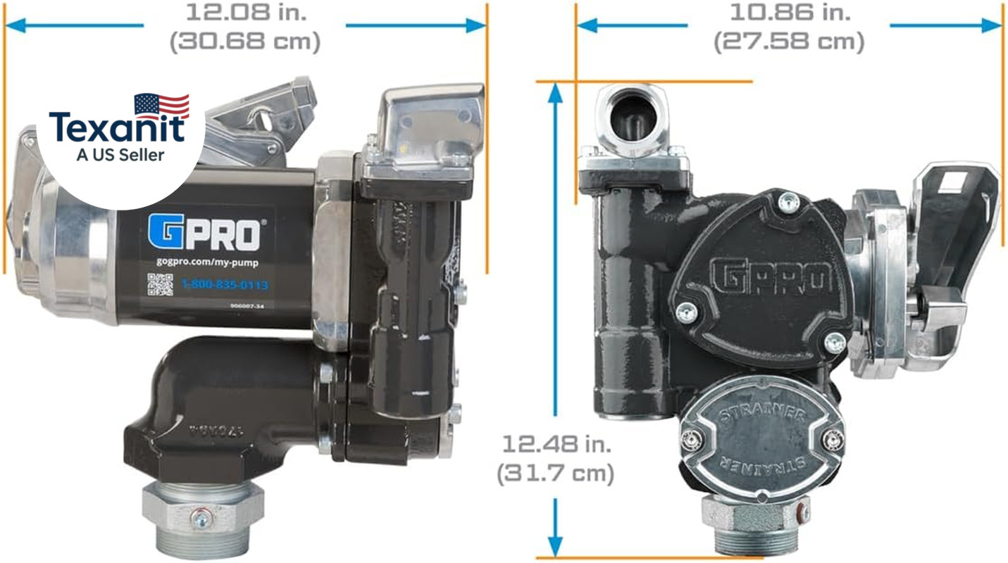 – V25 Series Fuel Transfer Pump, Pump Only, 25 GPM, 24 Volt (170001-01)