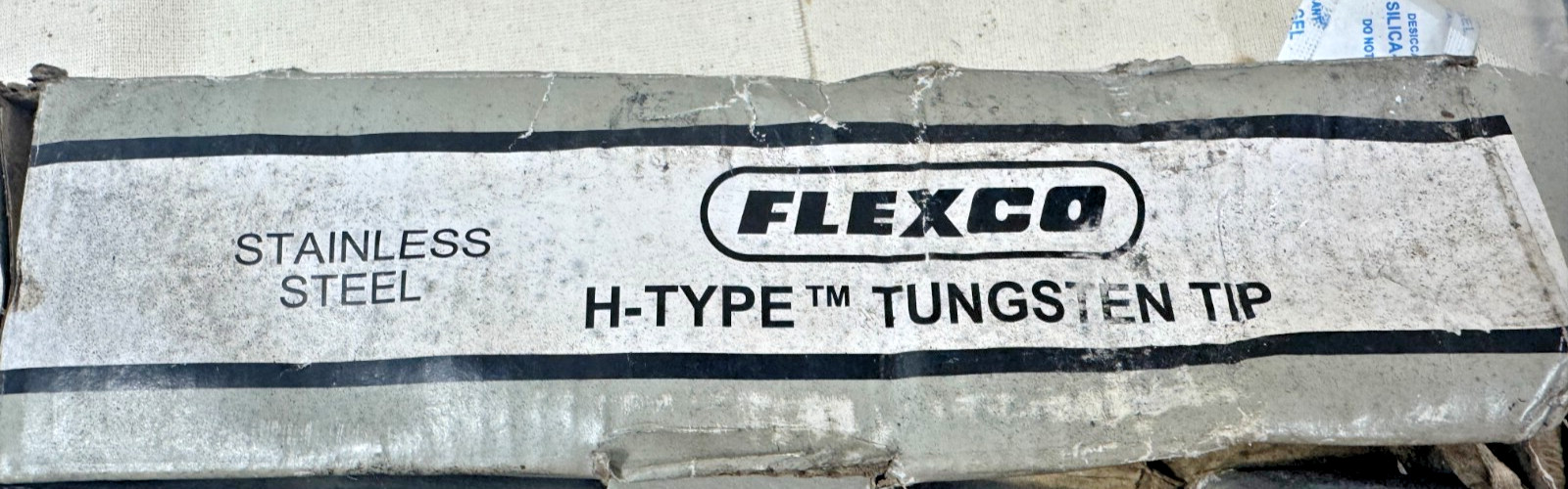 Lot of 2 FLEXCO H-Type Tungsten Tip Conveyor Belt Scraper HVT8-S/S PN: 75419