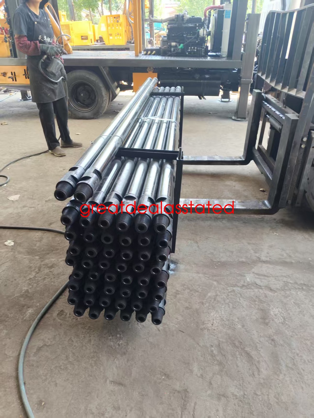 2026 4-Cylinder Diesel Rotary Drilling Rig for Water Well 300M 78kw 106hp By Sea