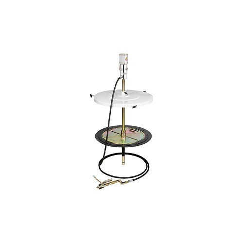 RAASM 64194-55 Grease Dispenser kit, 50:1 pump for 400lb Drum, Follower Plate