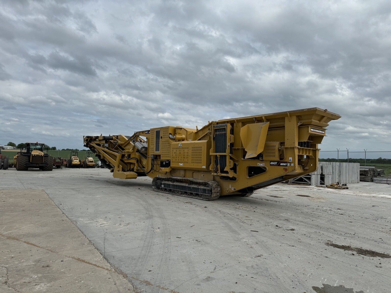2023 Screen machine 4043TR Mobile Tracked Impact Rock Crusher