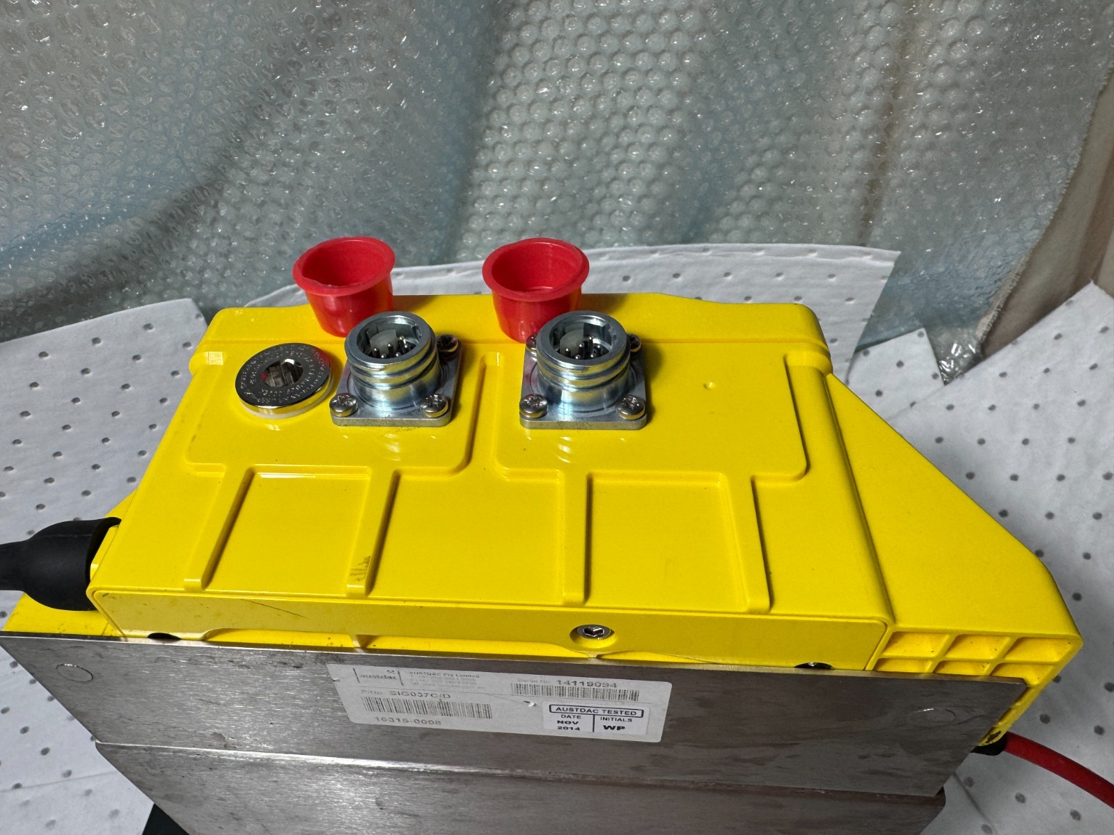 AUSTDAC Part No. SIG037C/D – ABMA4 I.S. Intercom & ESS3 Lanyard / Pullkey Unit