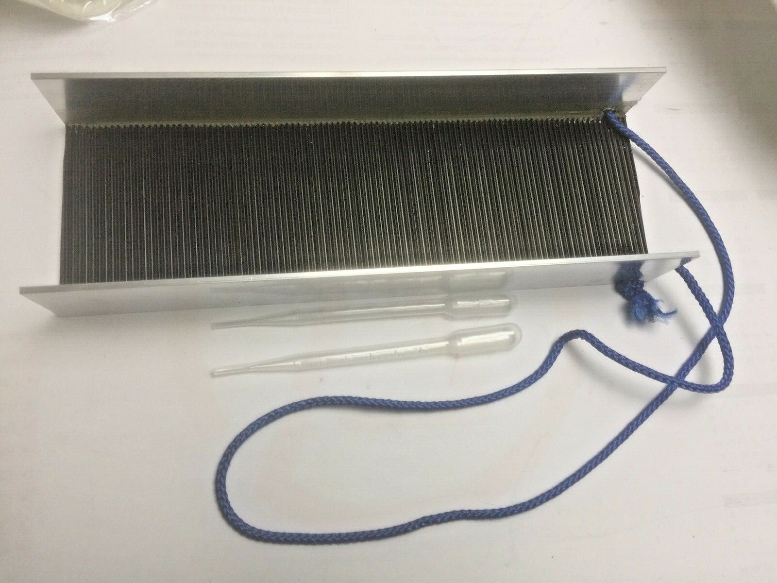 Aluminium Sluice Box 1 METRE x10x5cm High with Ribbed Matting Gold Prospecting