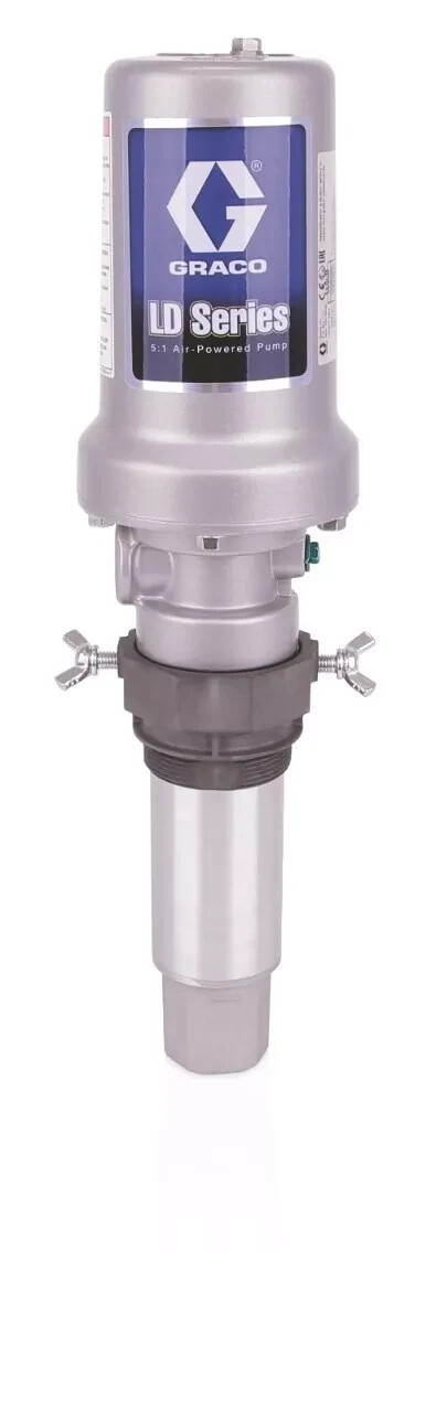 GRACO 25C555 MOBILE 16GAL OIL PUMP PACKAGE, 5:1 PUMP, DOLLY, METER, DOWN TUBE