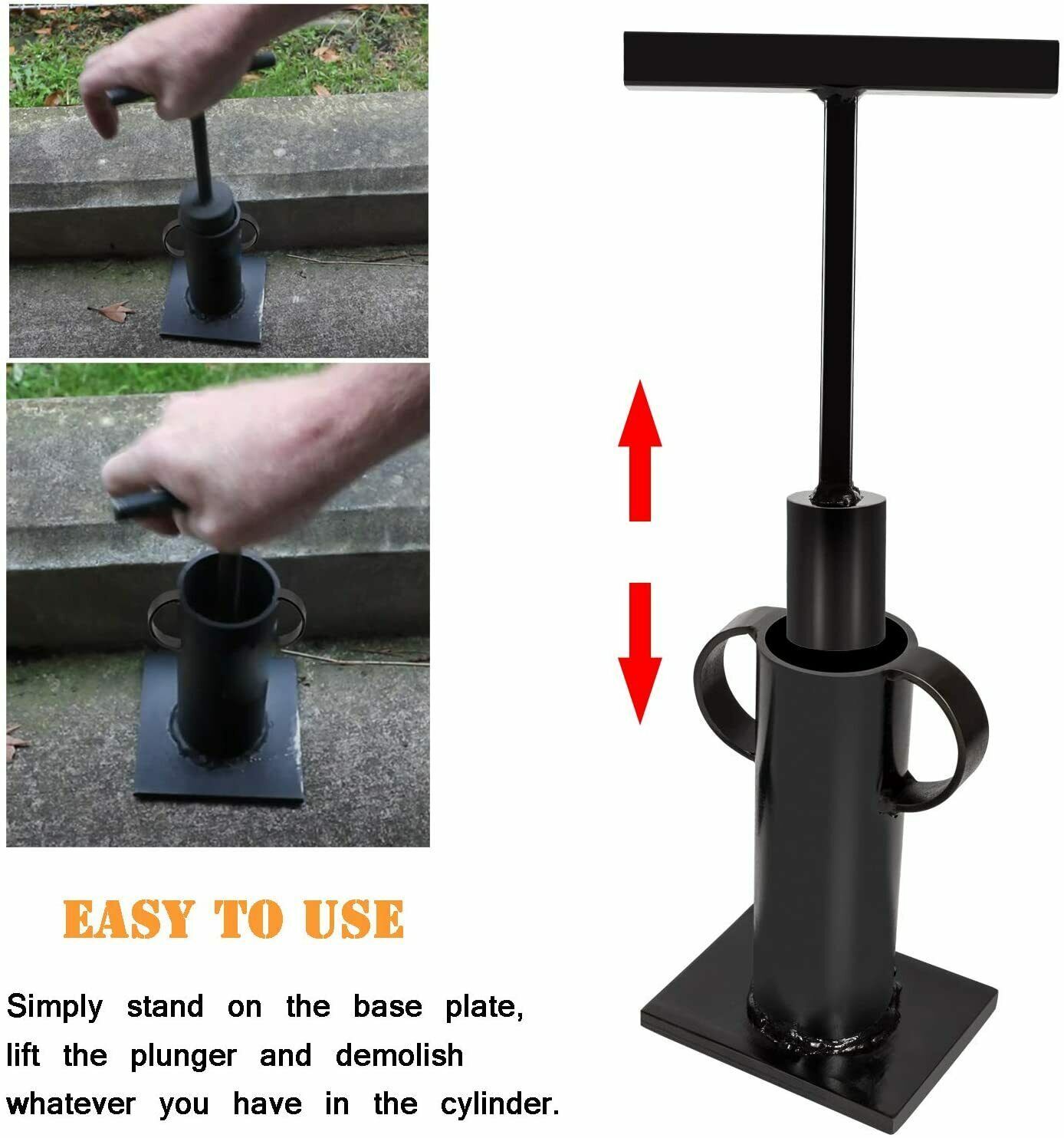 Rock Crusher Gold Prospecting Heavy Duty Frit Maker Glass Breaker Ore Crusher