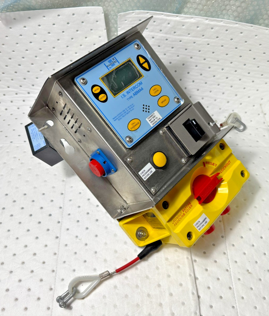 AUSTDAC Part No. SIG037C/D – ABMA4 I.S. Intercom & ESS3 Lanyard / Pullkey Unit