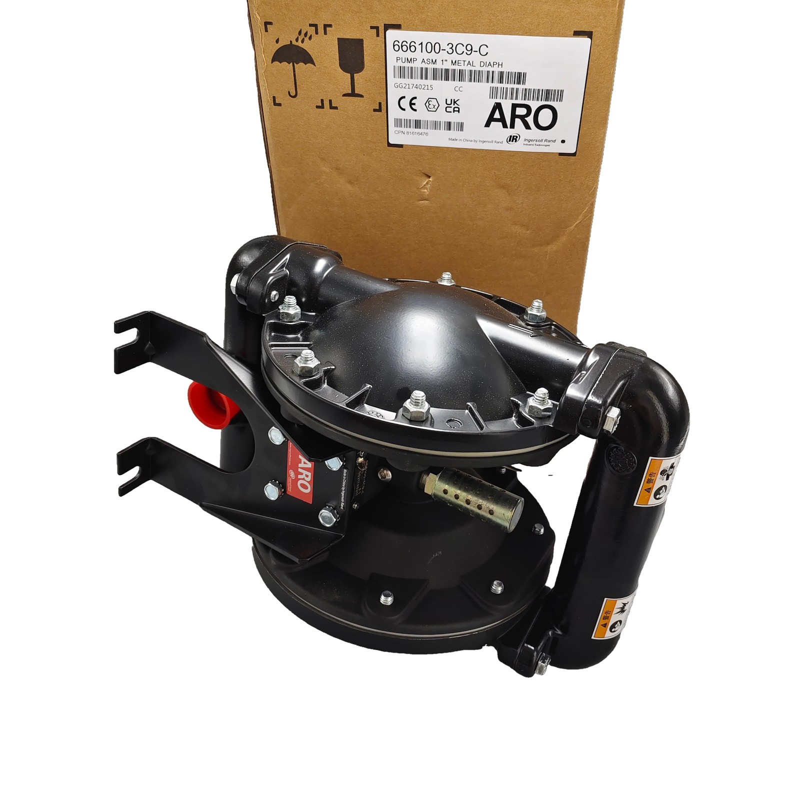 666100-3C9-C NEW 1” Double Diaphragm Pump Air Operated for Aro US