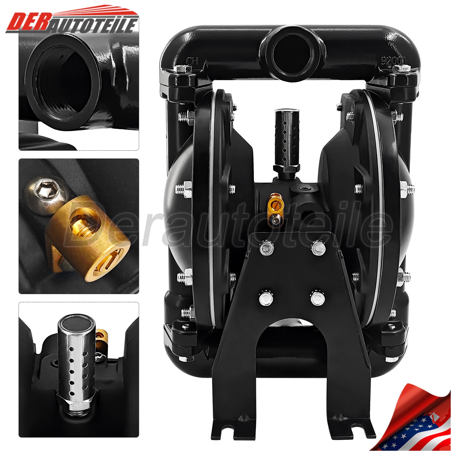 666100-3C9-C Fits Aro Double Diaphragm Pump, Aluminum Air Operated Pump
