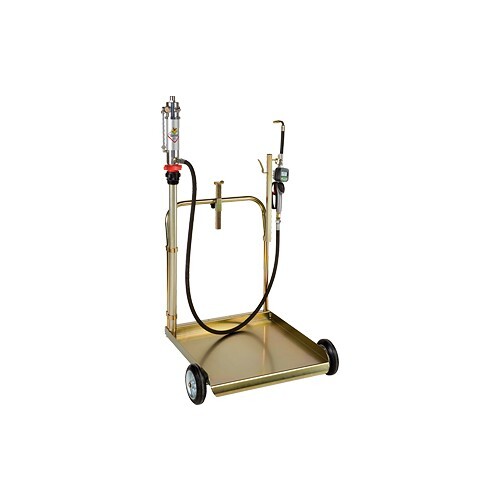RAASM 35219-55 Mobile Oil Lube Kit for 55gal Drum, 3:1 pump, hose, dolly, handle