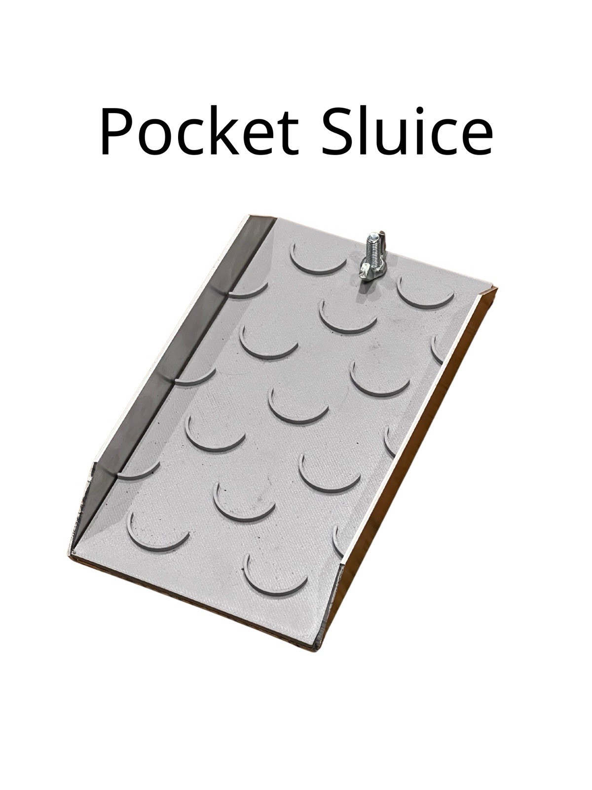 Pocket Sluice Box Compact Gold Pocket Prospecting Tool | Backpack Friendly
