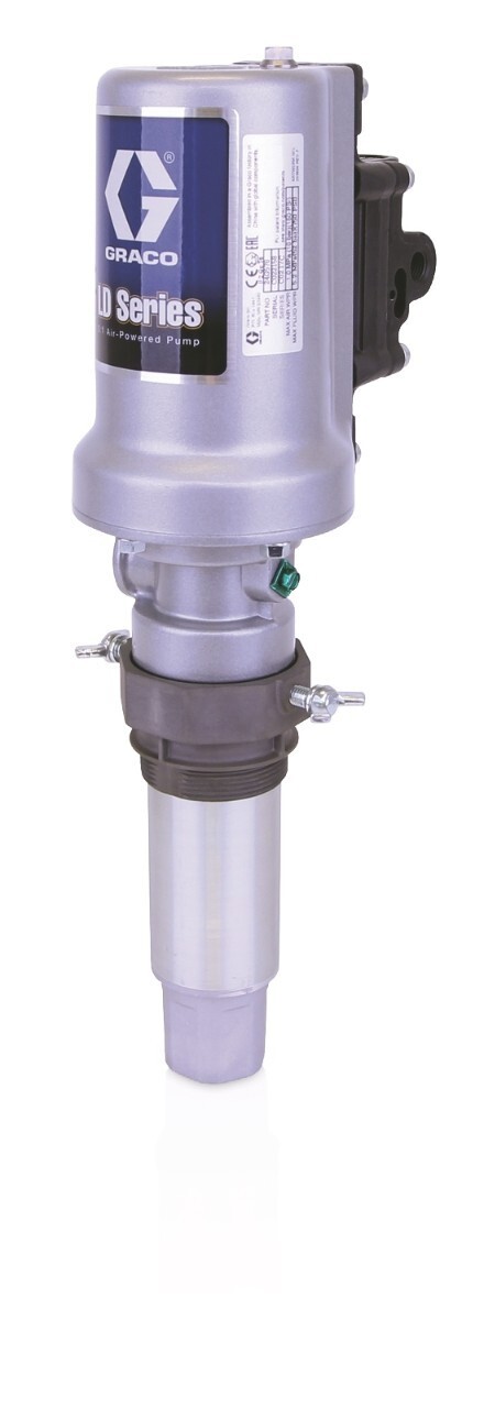 Graco Oil Pump 3:1 24G576 Air Operated Stub Tank Drum Pump, Bung Mount