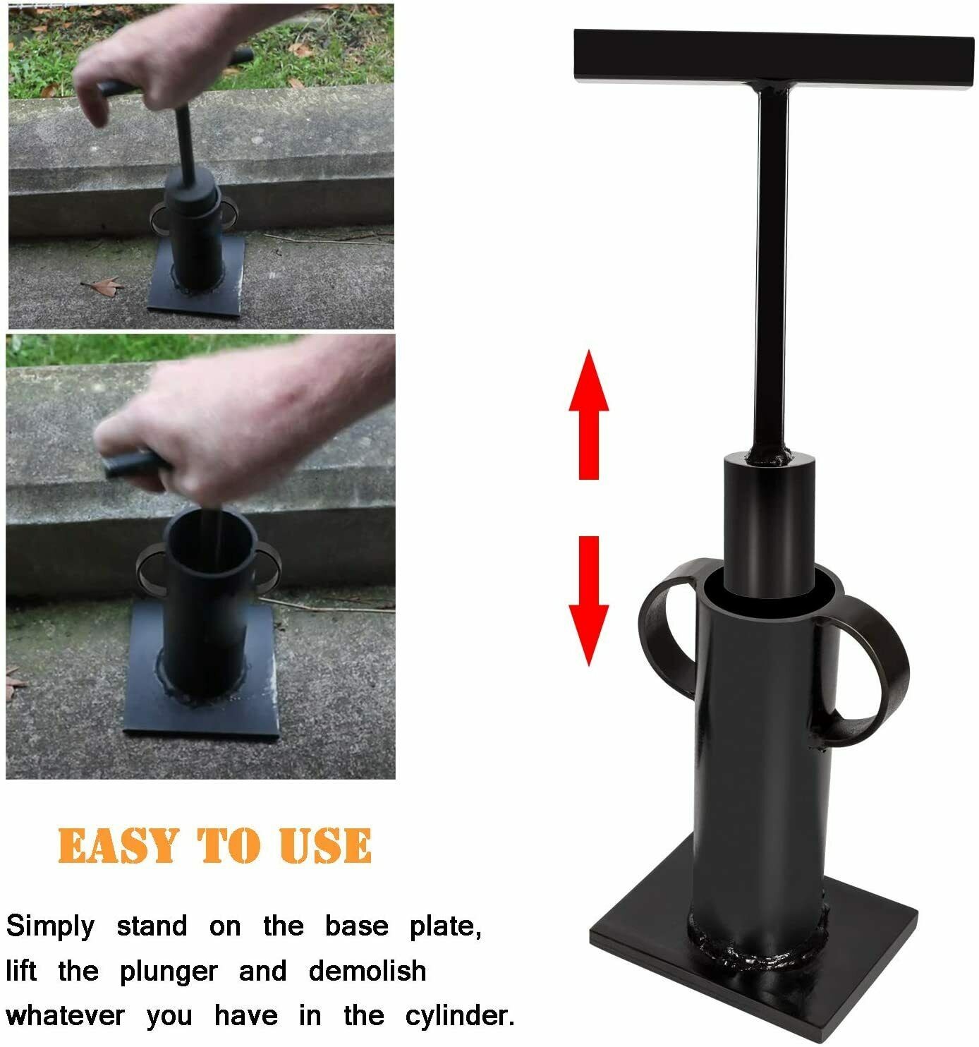 Rock Crusher Gold Prospecting Heavy Duty Frit Maker Glass Breaker Ore Crusher