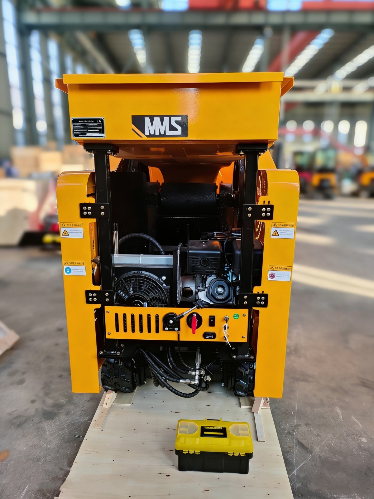 1800kg Jaw Crusher 18HP Mobile Ore Rock Stone Grinder Mining Crusher GA Pick Up