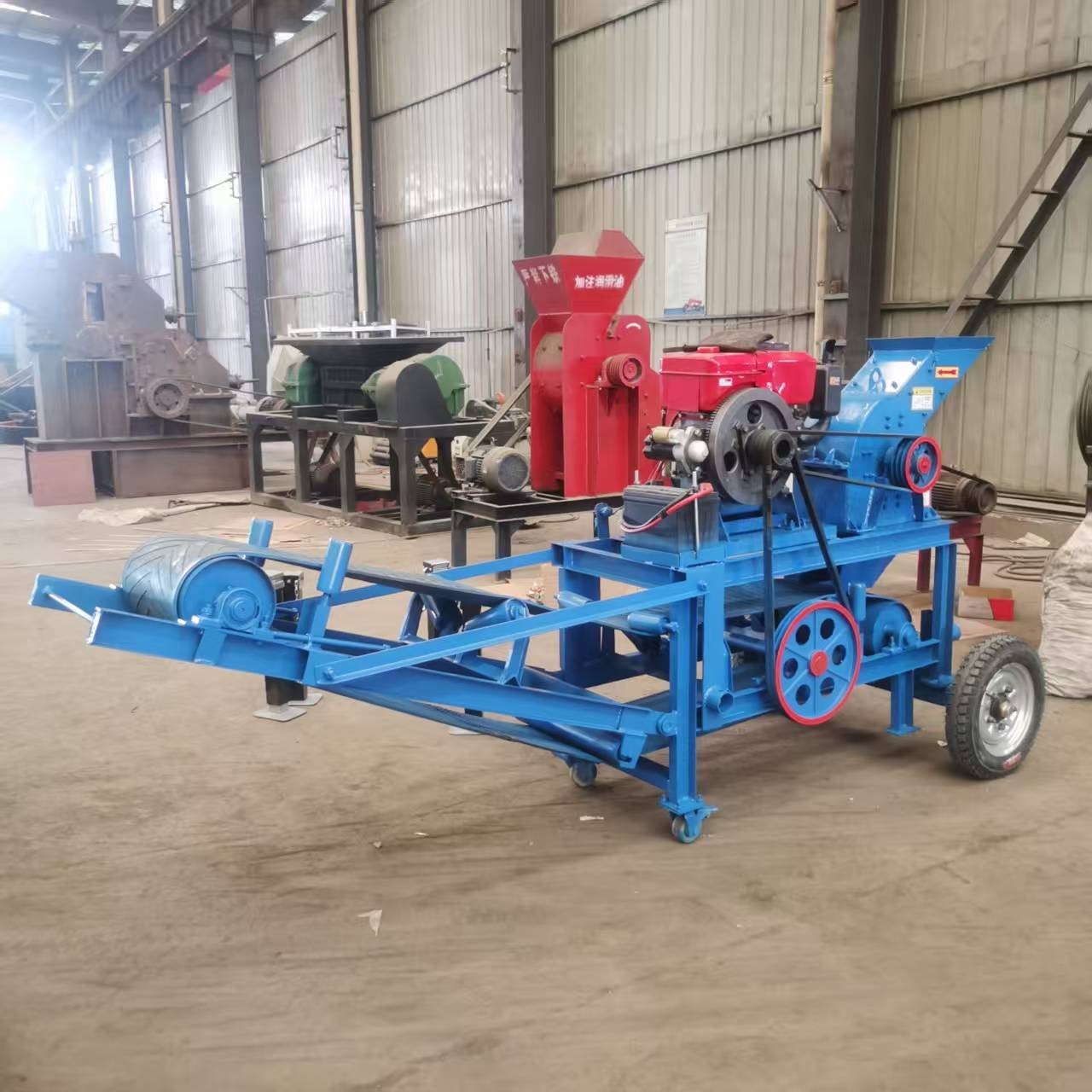 400*600 hammer mill small gold ore breaker sand maker hammer Crusher mill at CA