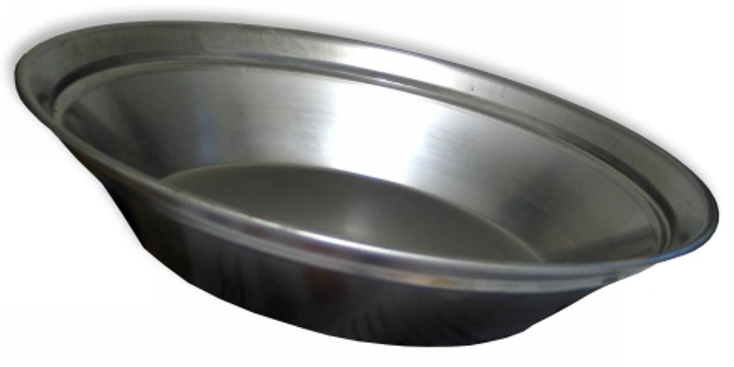 Prospecting GOLD PAN 9″ 23cm Spun Steel Fossicking Panning Sieves Sluice Gems