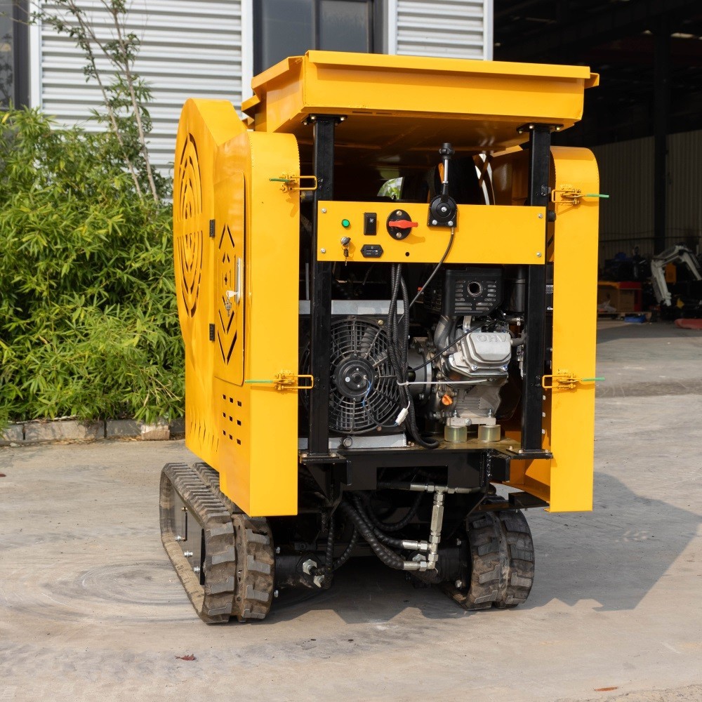 1800kg Jaw Crusher 18HP Mobile Ore Rock Stone Grinder Mining Crusher GA Pick Up