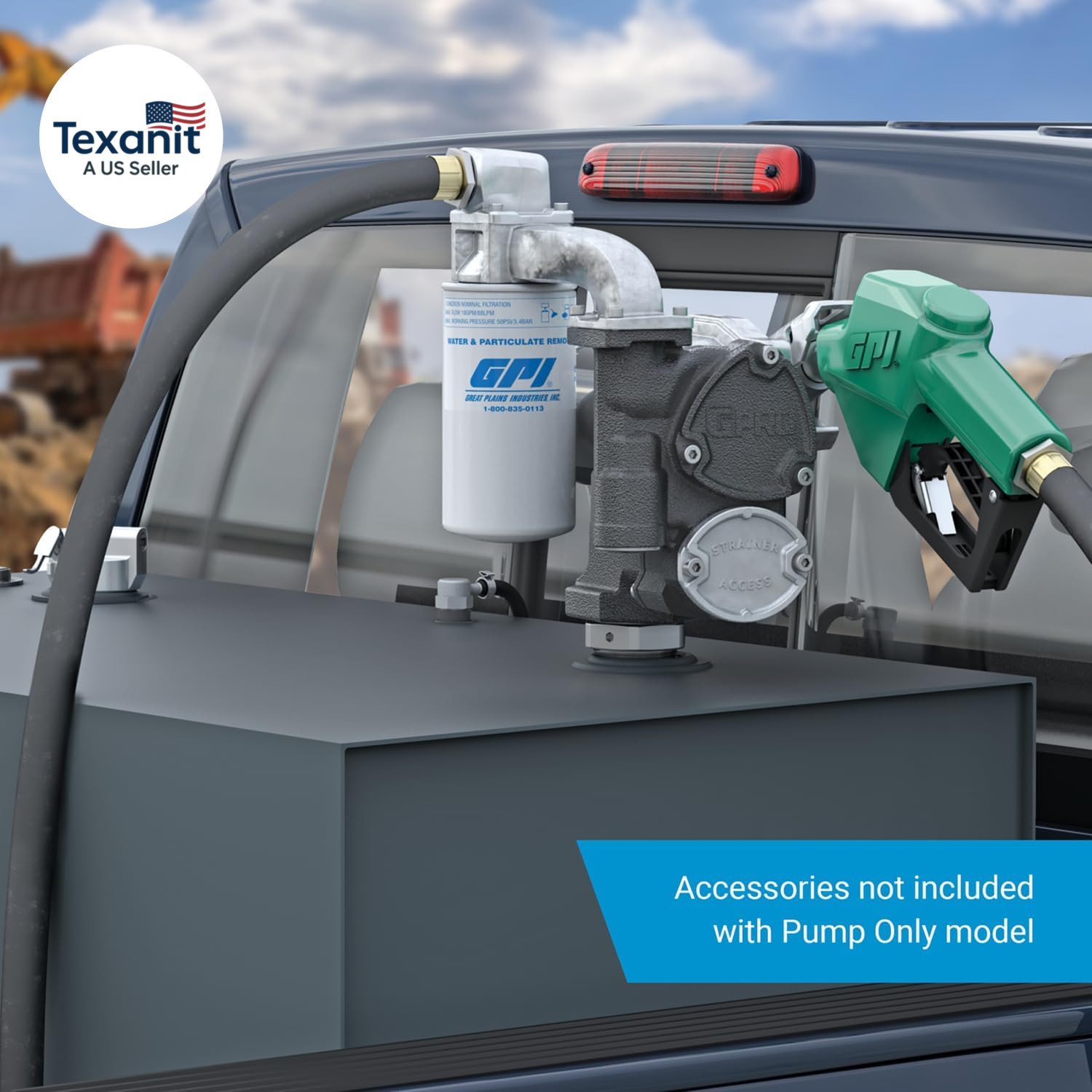 – V25 Series Fuel Transfer Pump, Pump Only, 25 GPM, 24 Volt (170001-01)