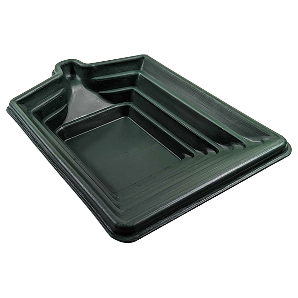 TerraX Le Trap Square Gold Pan – 18” x 12” x 4” Green – Perfect for Gold Mining