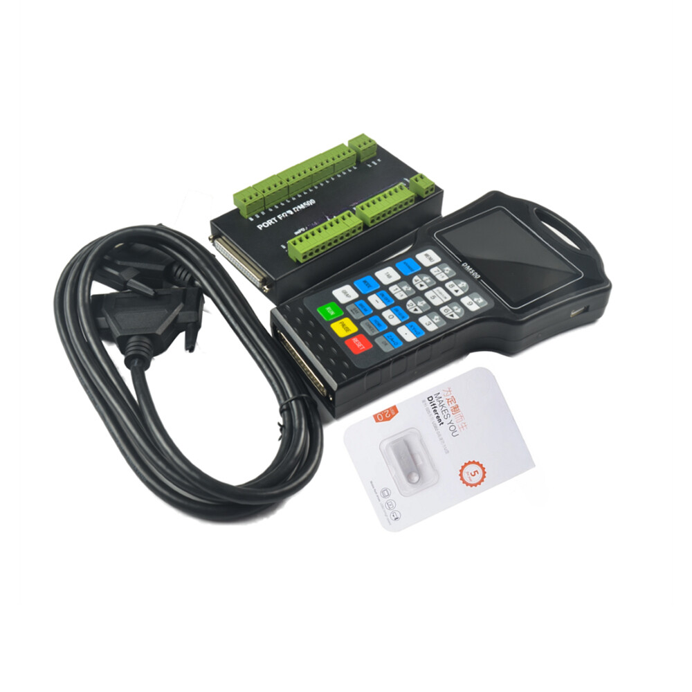 Manufacturer Pendant Motion Controller DM500 3/4 Axis Code CNC Router Controller
