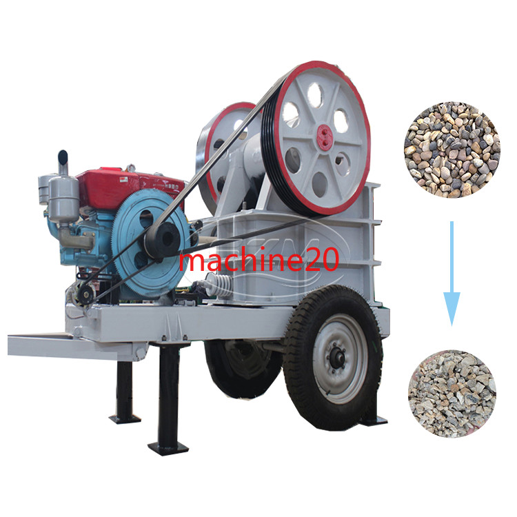 150*250 jaw crusher diesel engine rock crusher mini sand making machine at CA
