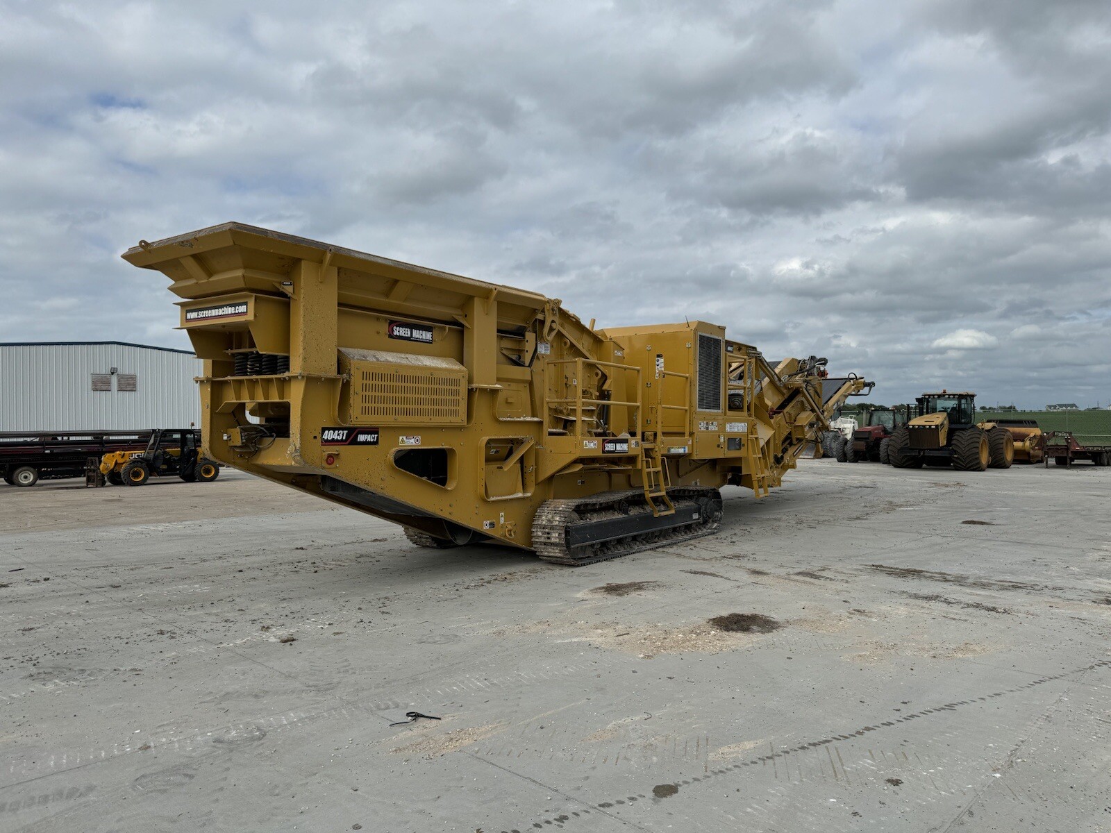 2023 Screen machine 4043TR Mobile Tracked Impact Rock Crusher