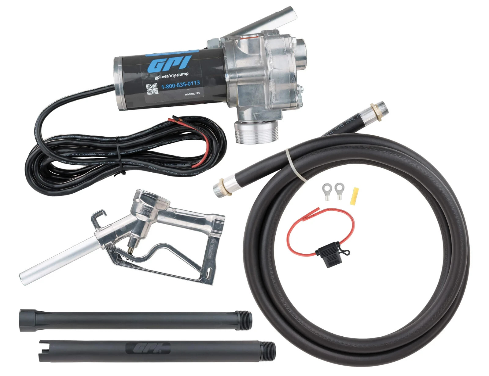 GPI 110000-107 15 GPM 12V FUEL TRANSFER PUMP GPI M-150 SERIES