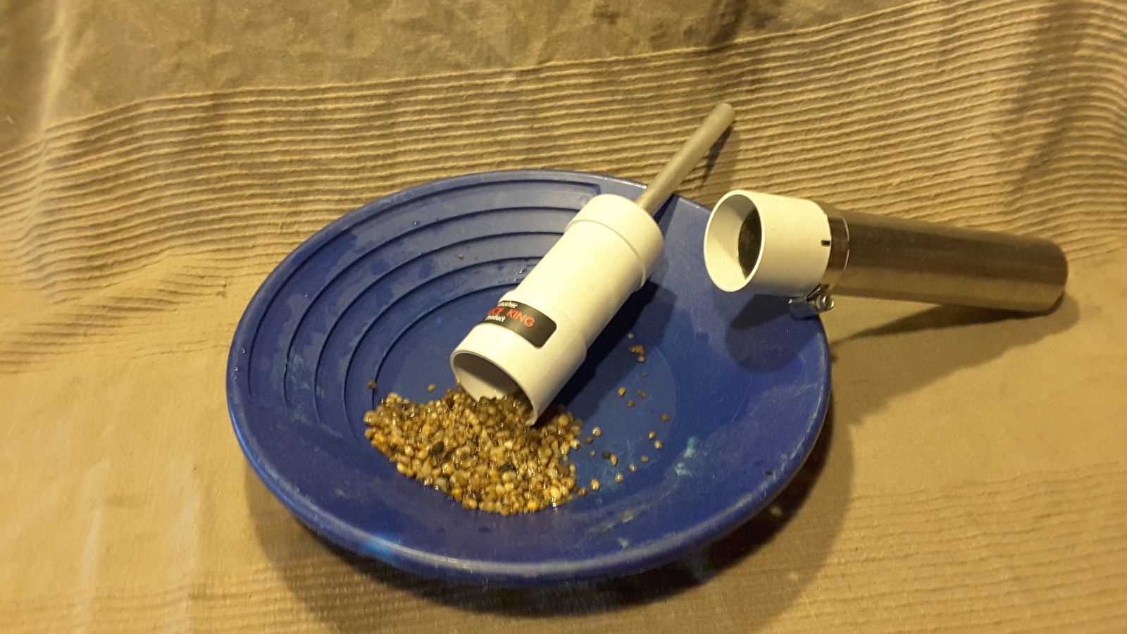 GOLD PROSPECTING YABBIE PUMP ..CREVICE PUMP ATTACHMENT…by Krevice King