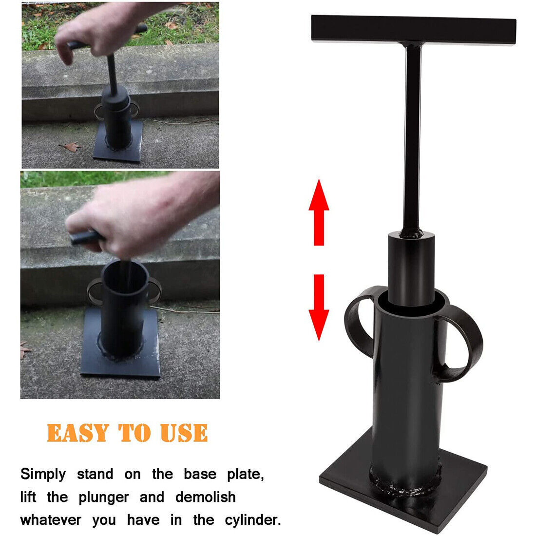 Rock Crusher Gold Prospecting Heavy Duty Frit Maker Glass Breaker Ore Crusher