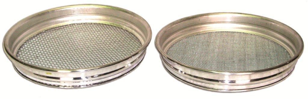 Gold Panning Prospecting Sieve Set 2 Piece 1/4″1/8″ Mesh Gem Fossicking Detector