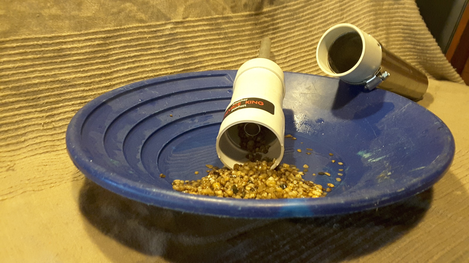 GOLD PROSPECTING YABBIE PUMP ..CREVICE PUMP ATTACHMENT…by Krevice King