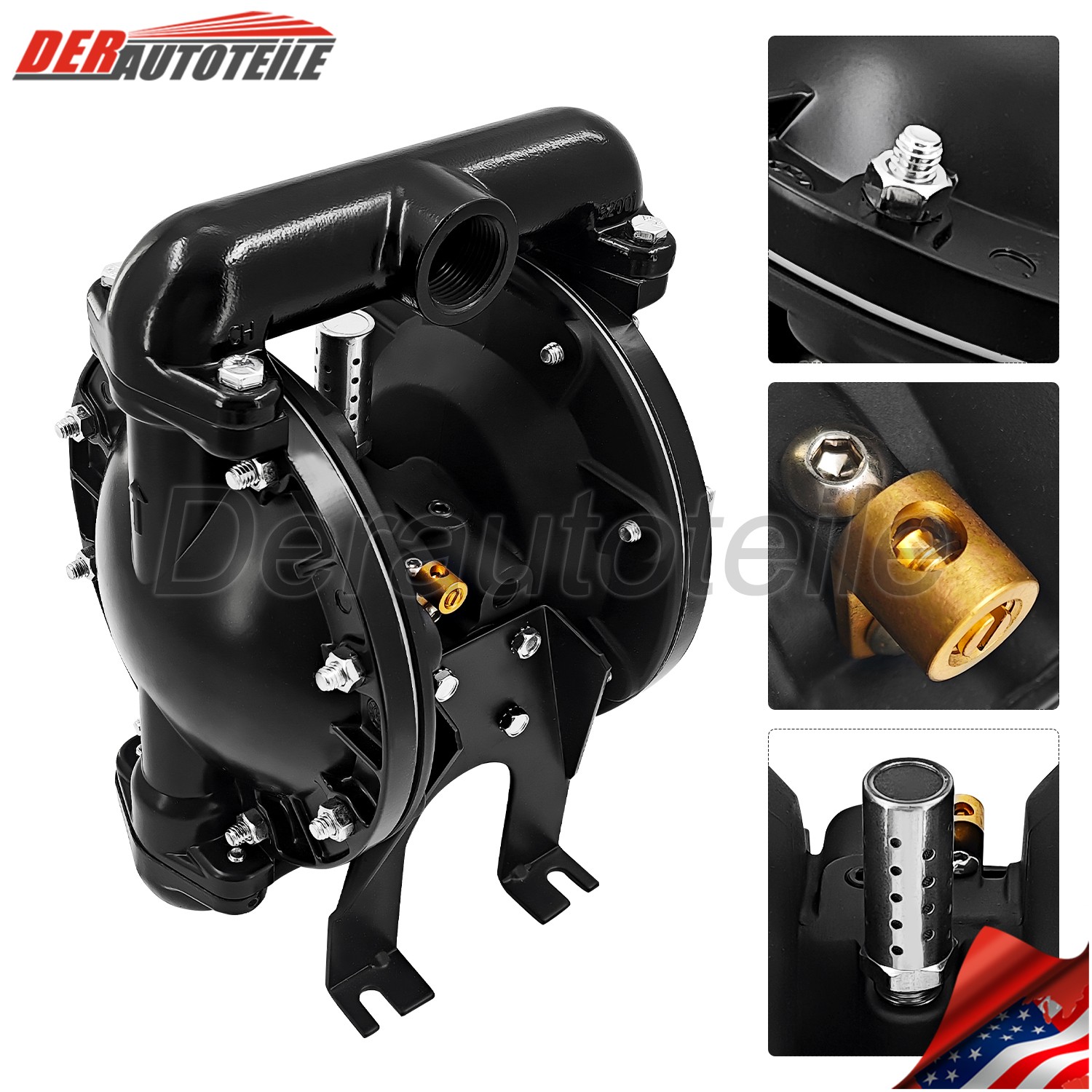 666100-3C9-C Fits Aro Double Diaphragm Pump, Aluminum Air Operated Pump
